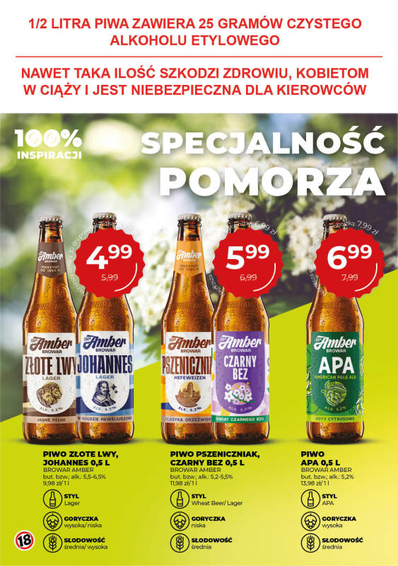 Duży Ben - gazetka promocyjna Gazetka piwna od środy 07.05 do wtorku 20.05 - strona 13