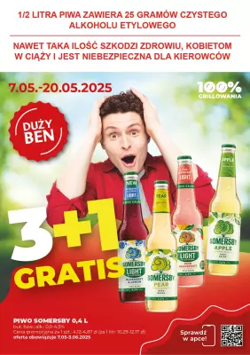 Duży Ben - gazetka promocyjna Gazetka piwna od środy 07.05 do wtorku 20.05