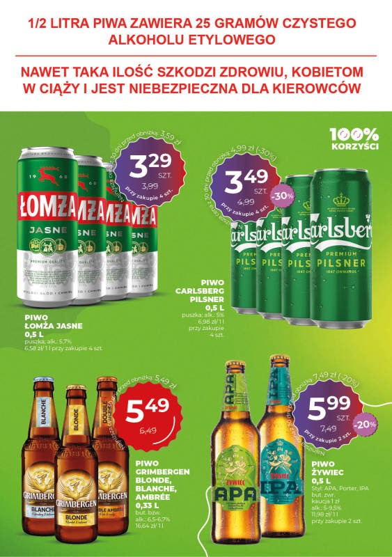 Duży Ben - gazetka promocyjna Gazetka piwna od środy 07.05 do wtorku 20.05 - strona 15