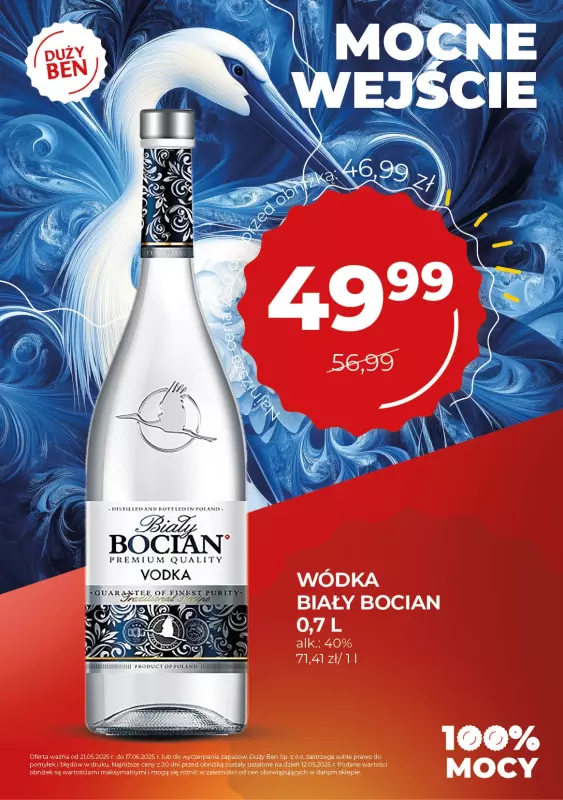 Duży Ben - gazetka promocyjna Gazetka alkoholowa od środy 21.05 do wtorku 17.06 - strona 19