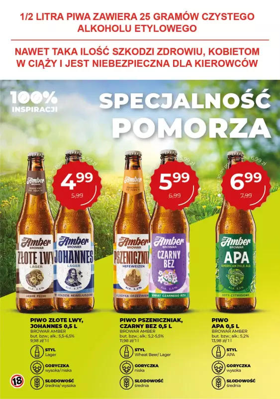Duży Ben - gazetka promocyjna Gazetka piwna od środy 21.05 do wtorku 03.06 - strona 13