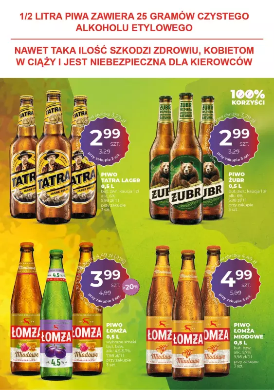 Duży Ben - gazetka promocyjna Gazetka piwna od środy 21.05 do wtorku 03.06 - strona 14