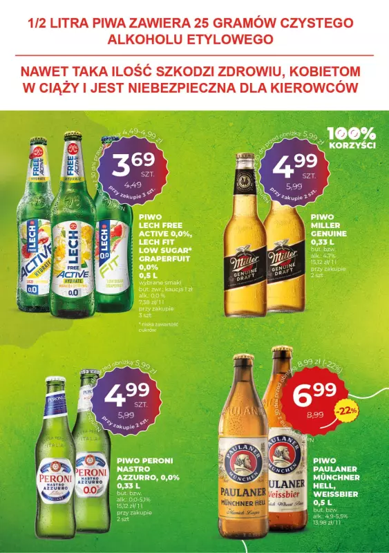 Duży Ben - gazetka promocyjna Gazetka piwna od środy 21.05 do wtorku 03.06 - strona 15