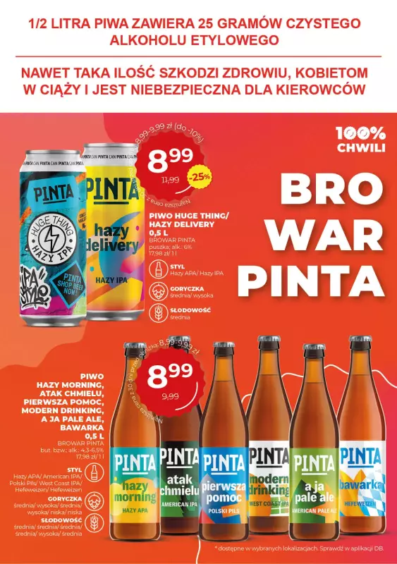 Duży Ben - gazetka promocyjna Gazetka piwna od środy 21.05 do wtorku 03.06 - strona 17