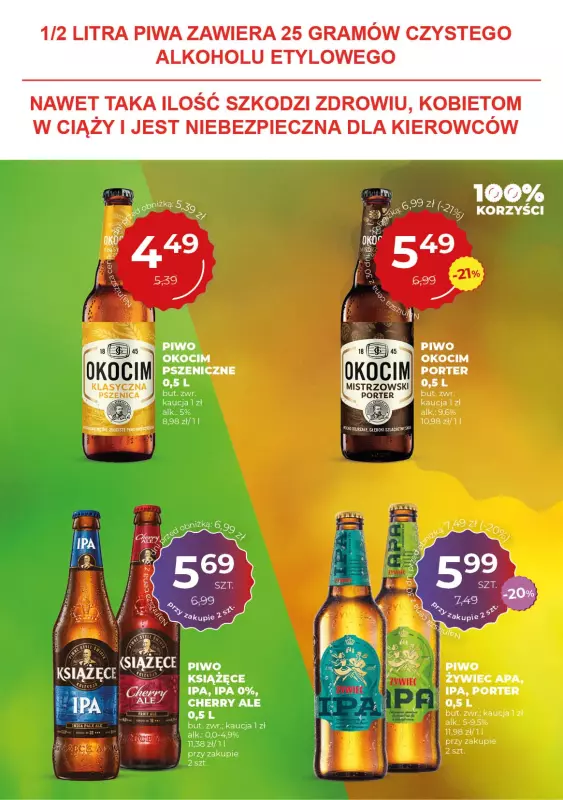 Duży Ben - gazetka promocyjna Gazetka piwna od środy 04.06 do wtorku 17.06 - strona 10