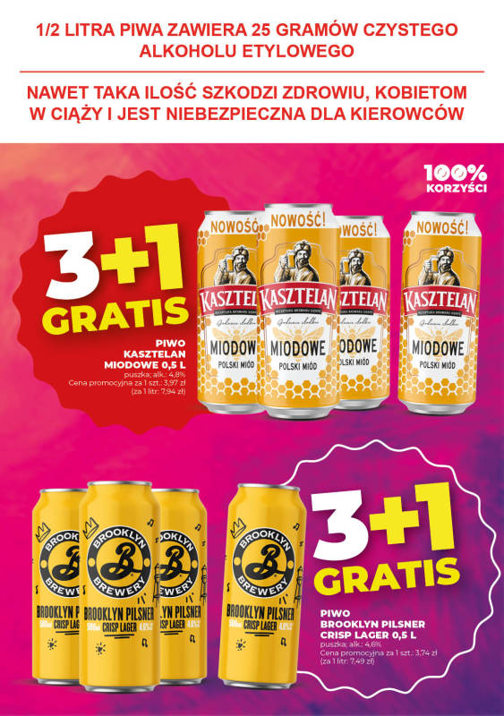 Duży Ben - gazetka promocyjna Gazetka piwna od środy 04.06 do wtorku 17.06 - strona 7