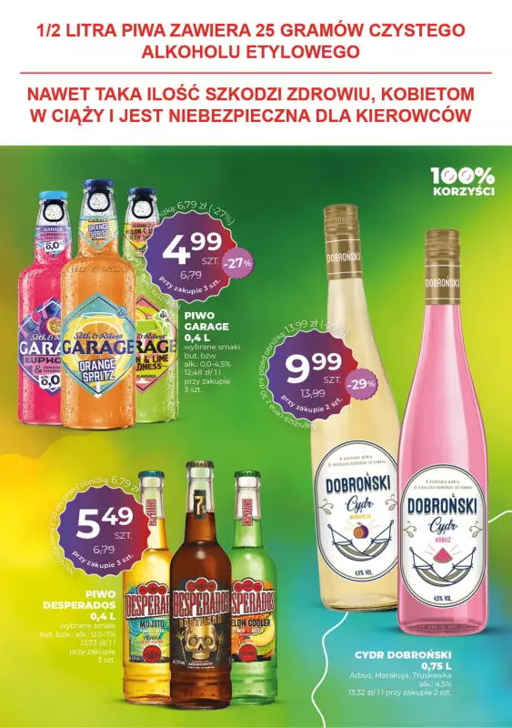 Duży Ben - gazetka promocyjna Gazetka piwna od środy 04.06 do wtorku 17.06 - strona 13