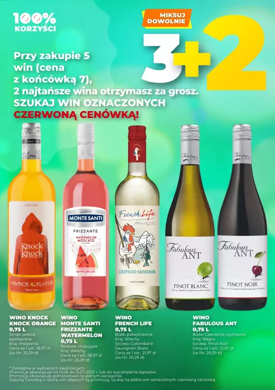 Duży Ben - gazetka promocyjna 3+2 za GROSZ! od wtorku 17.06 do wtorku 15.07