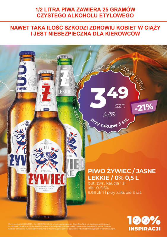 Duży Ben - gazetka promocyjna Gazetka piwna od środy 18.06 do wtorku 01.07 - strona 29