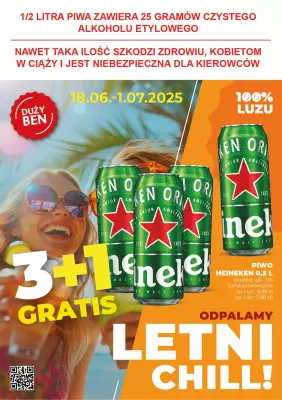 Duży Ben - gazetka promocyjna Gazetka piwna od środy 18.06 do wtorku 01.07