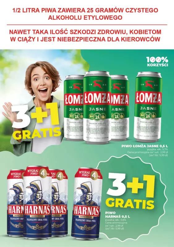 Duży Ben - gazetka promocyjna Gazetka piwna od środy 18.06 do wtorku 01.07 - strona 4