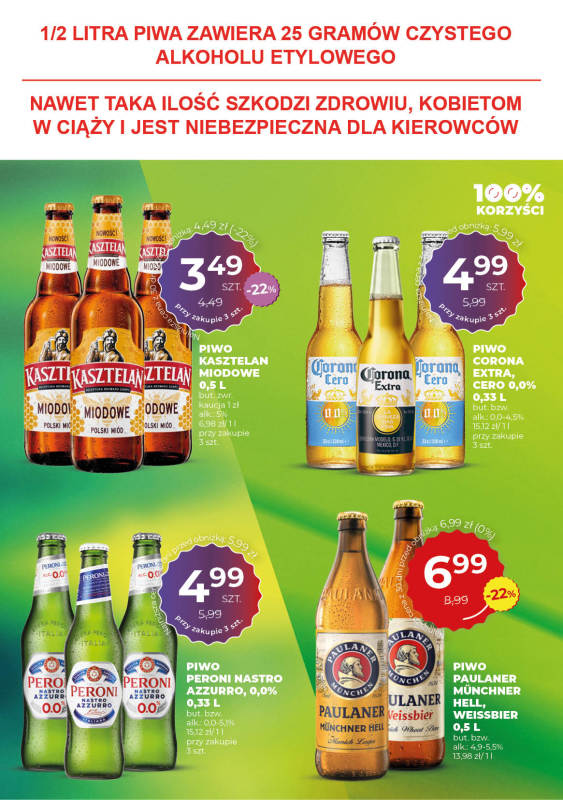 Duży Ben - gazetka promocyjna Gazetka piwna od środy 18.06 do wtorku 01.07 - strona 18