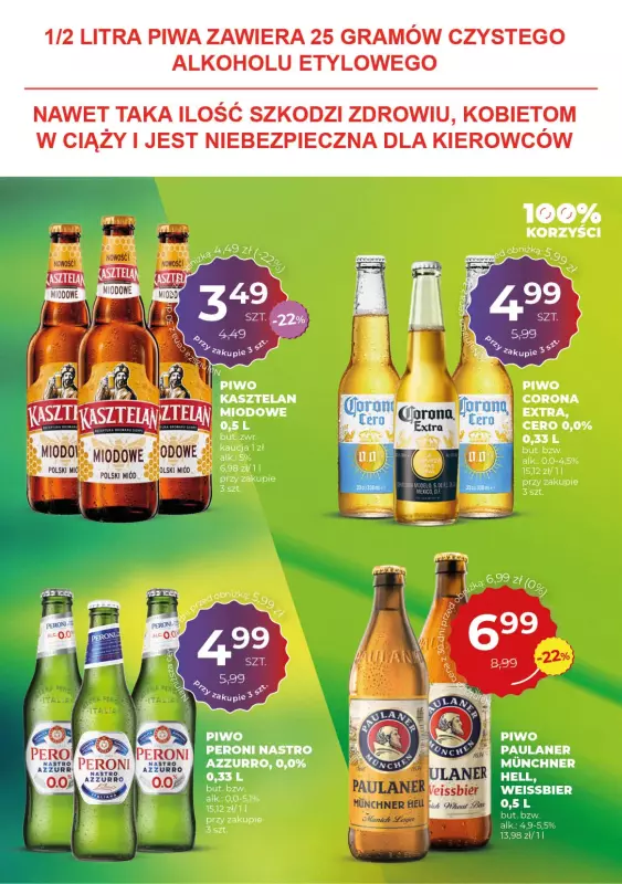 Duży Ben - gazetka promocyjna Gazetka piwna od środy 18.06 do wtorku 01.07 - strona 18