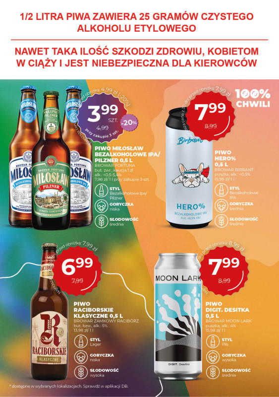 Duży Ben - gazetka promocyjna Gazetka piwna od środy 18.06 do wtorku 01.07 - strona 22