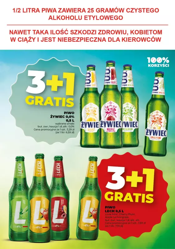 Duży Ben - gazetka promocyjna Gazetka piwna od środy 18.06 do wtorku 01.07 - strona 3