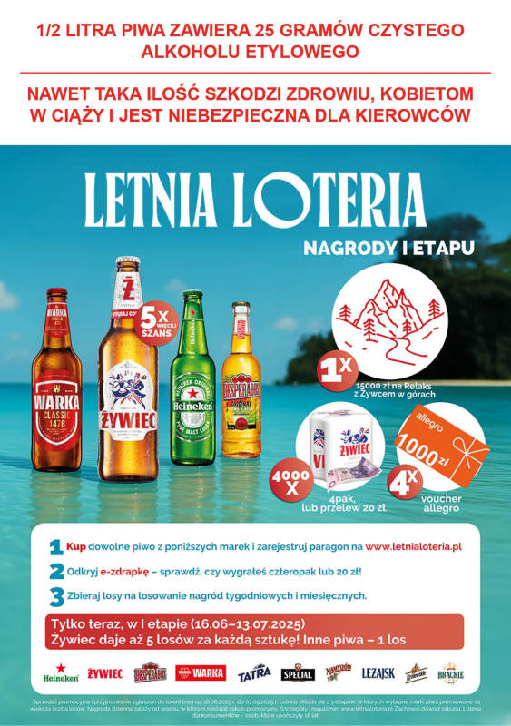 Duży Ben - gazetka promocyjna Gazetka piwna od środy 18.06 do wtorku 01.07 - strona 7