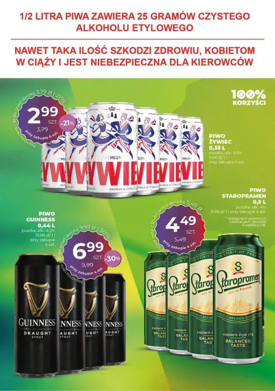 Duży Ben - gazetka promocyjna Gazetka piwna od środy 18.06 do wtorku 01.07 - strona 16