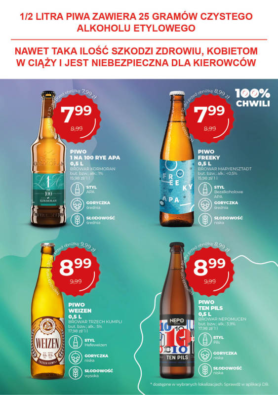 Duży Ben - gazetka promocyjna Gazetka piwna od środy 02.07 do wtorku 15.07 - strona 15