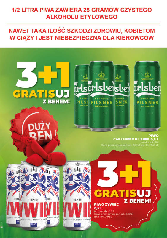 Duży Ben - gazetka promocyjna Gazetka piwna od środy 02.07 do wtorku 15.07 - strona 5