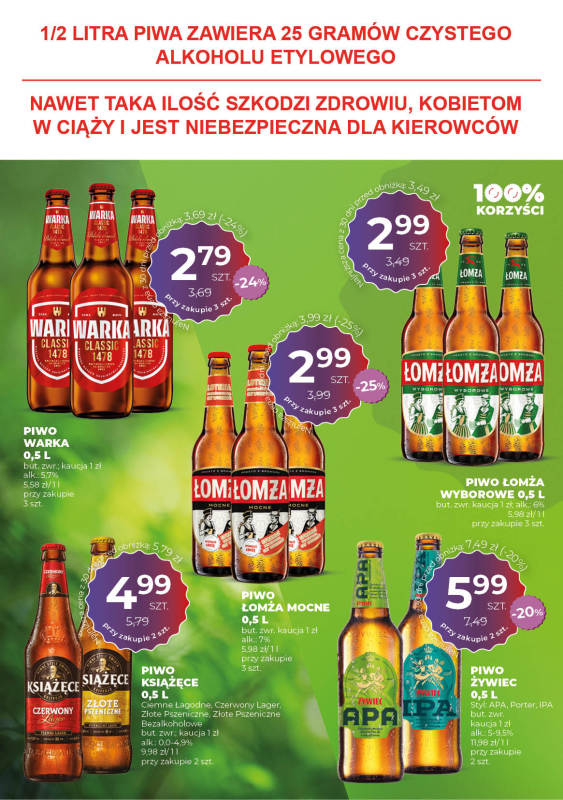 Duży Ben - gazetka promocyjna Gazetka piwna od środy 02.07 do wtorku 15.07 - strona 10