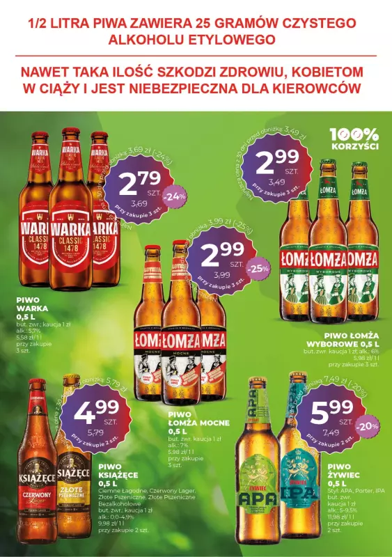 Duży Ben - gazetka promocyjna Gazetka piwna od środy 02.07 do wtorku 15.07 - strona 10