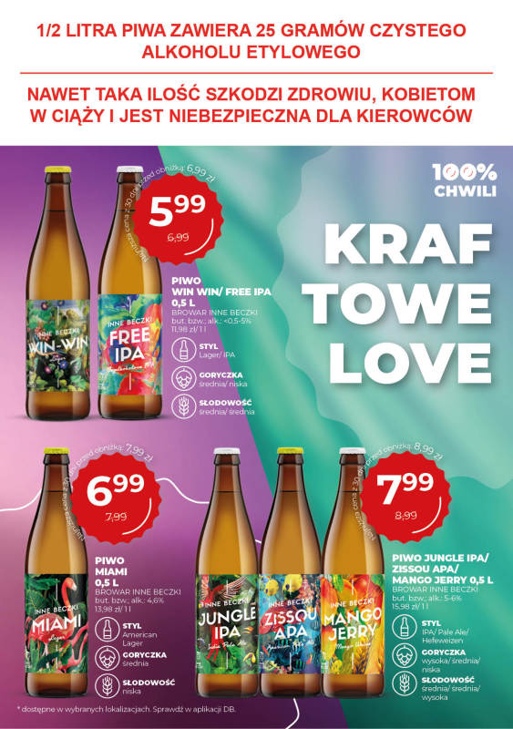 Duży Ben - gazetka promocyjna Gazetka piwna od środy 02.07 do wtorku 15.07 - strona 14