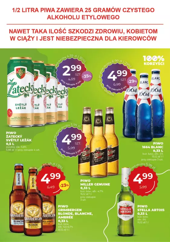 Duży Ben - gazetka promocyjna Gazetka piwna od środy 02.07 do wtorku 15.07 - strona 11