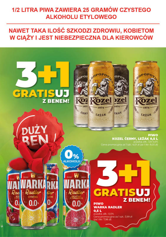 Duży Ben - gazetka promocyjna Gazetka piwna od środy 02.07 do wtorku 15.07 - strona 7