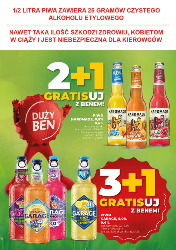 Duży Ben - gazetka promocyjna Gazetka piwna od środy 02.07 do wtorku 15.07 - strona 9