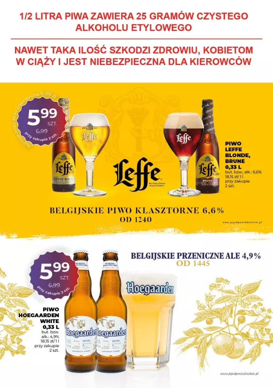 Duży Ben - gazetka promocyjna Gazetka piwna od środy 16.07 do wtorku 29.07 - strona 12