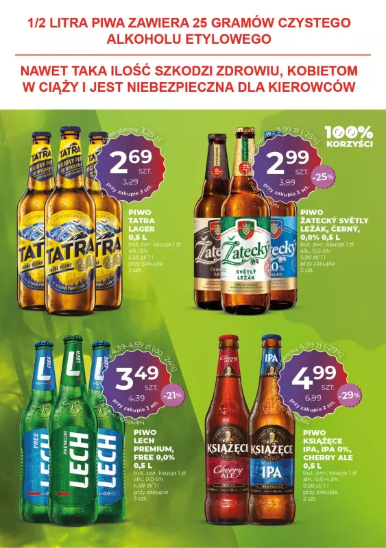 Duży Ben - gazetka promocyjna Gazetka piwna od środy 16.07 do wtorku 29.07 - strona 14