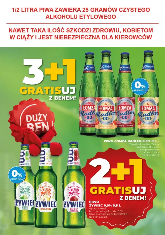 Duży Ben - gazetka promocyjna Gazetka piwna od środy 16.07 do wtorku 29.07 - strona 10