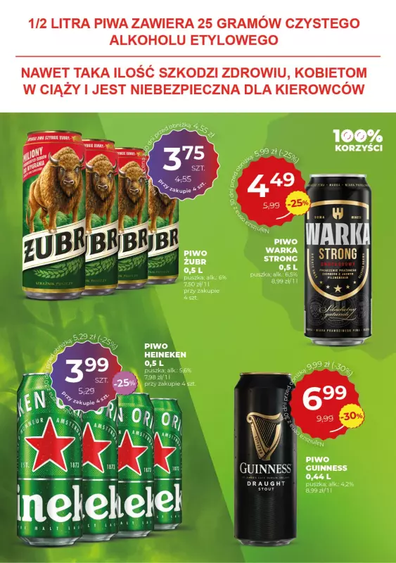 Duży Ben - gazetka promocyjna Gazetka piwna od środy 16.07 do wtorku 29.07 - strona 16