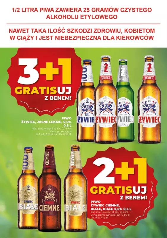 Duży Ben - gazetka promocyjna Gazetka piwna od środy 16.07 do wtorku 29.07 - strona 5