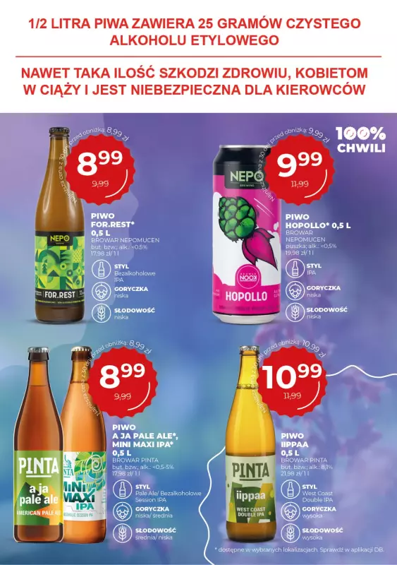 Duży Ben - gazetka promocyjna Gazetka piwna od środy 16.07 do wtorku 29.07 - strona 19