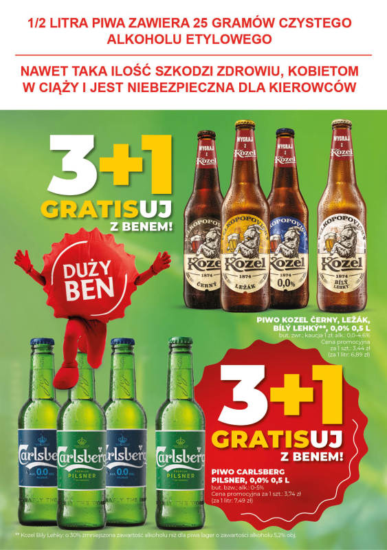 Duży Ben - gazetka promocyjna Gazetka piwna od środy 16.07 do wtorku 29.07 - strona 2