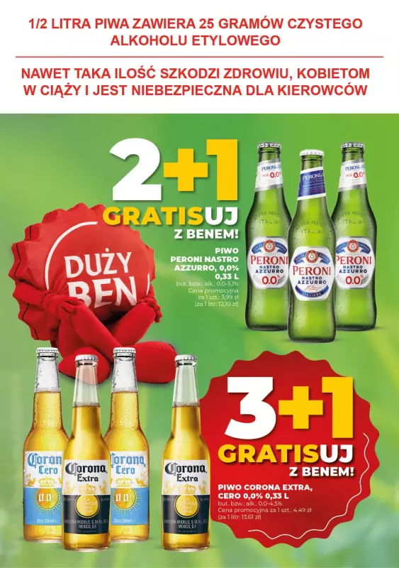 Duży Ben - gazetka promocyjna Gazetka piwna od środy 16.07 do wtorku 29.07 - strona 4