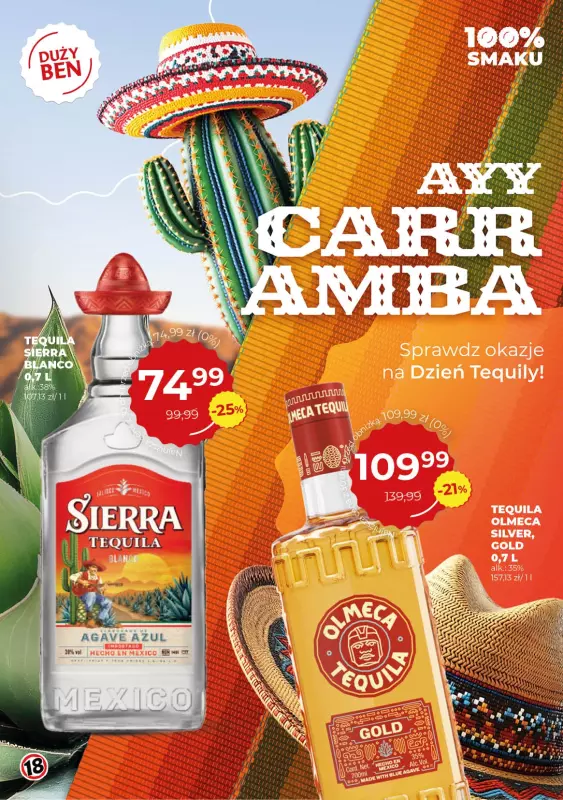 Duży Ben - gazetka promocyjna Gazetka alkoholowa od środy 16.07 do wtorku 12.08 - strona 34
