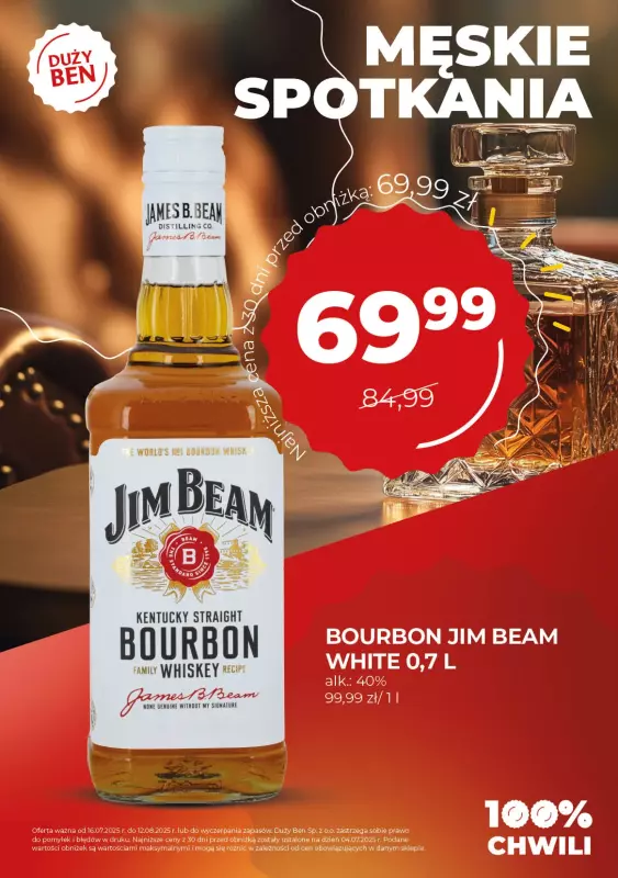 Duży Ben - gazetka promocyjna Gazetka alkoholowa od środy 16.07 do wtorku 12.08 - strona 23