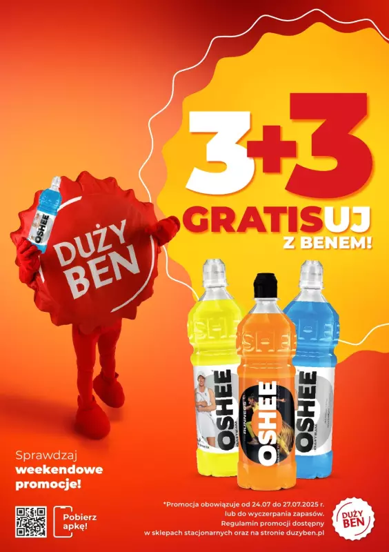Duży Ben - gazetka promocyjna Promocja weekendowa! od czwartku 24.07 do niedzieli 27.07 - strona 7