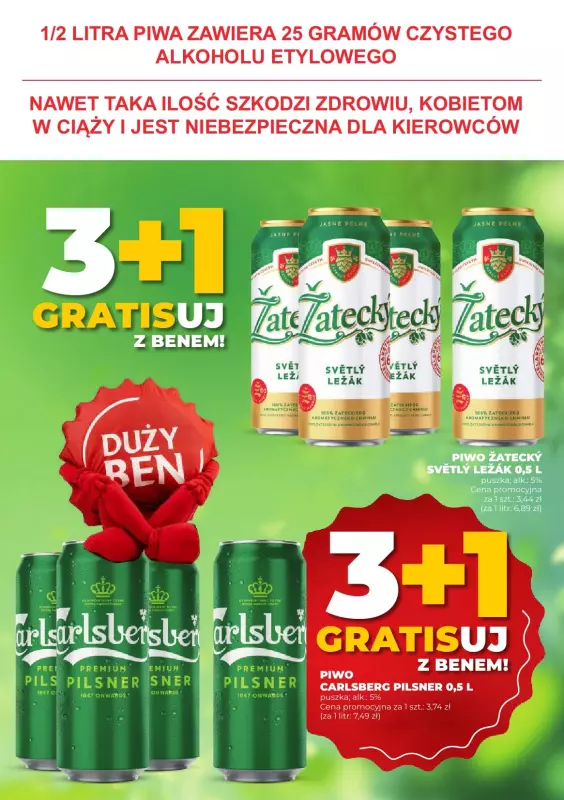 Duży Ben - gazetka promocyjna Gazetka piwna od środy 30.07 do wtorku 12.08 - strona 5
