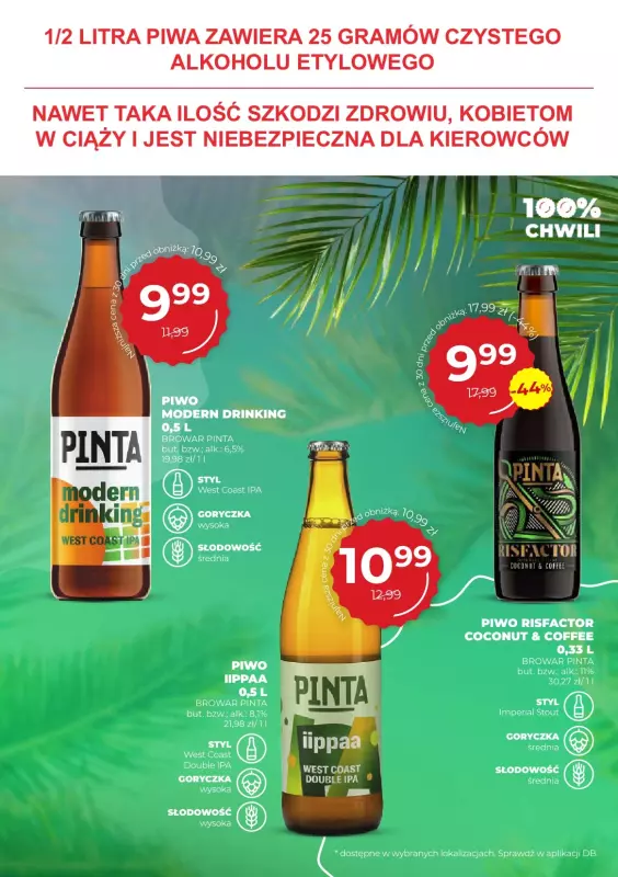 Duży Ben - gazetka promocyjna Gazetka piwna od środy 30.07 do wtorku 12.08 - strona 21