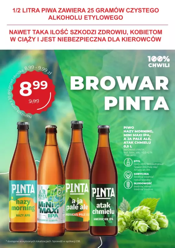 Duży Ben - gazetka promocyjna Gazetka piwna od środy 30.07 do wtorku 12.08 - strona 20