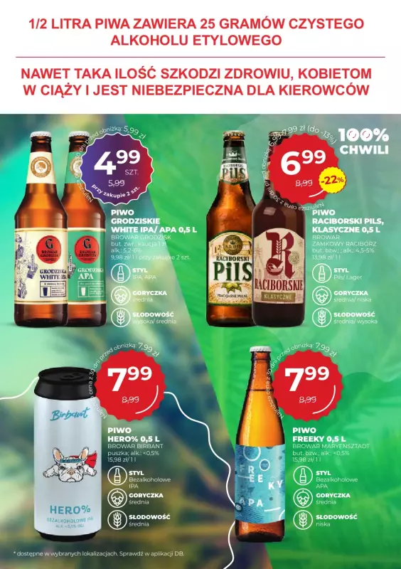 Duży Ben - gazetka promocyjna Gazetka piwna od środy 30.07 do wtorku 12.08 - strona 18