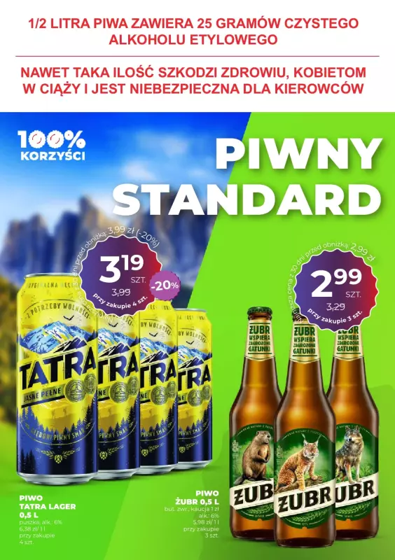 Duży Ben - gazetka promocyjna Gazetka piwna od środy 30.07 do wtorku 12.08 - strona 11