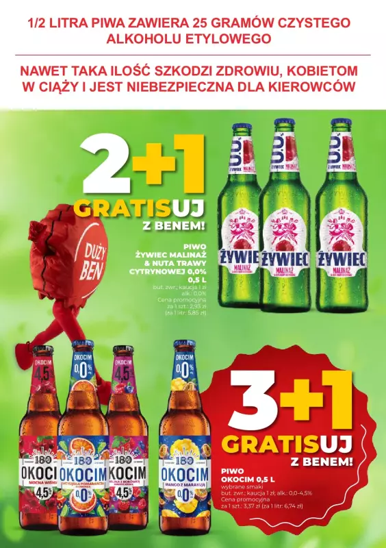 Duży Ben - gazetka promocyjna Gazetka piwna od środy 30.07 do wtorku 12.08 - strona 8