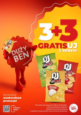 Duży Ben - gazetka promocyjna Weekendowe promocje! od czwartku 07.08 do niedzieli 10.08
