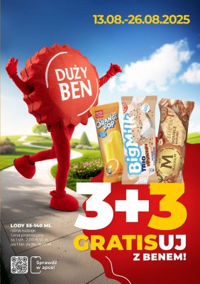 Duży Ben - gazetka promocyjna Gazetka od środy 13.08 do wtorku 26.08