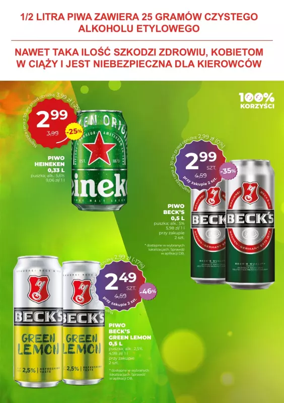 Duży Ben - gazetka promocyjna Gazetka piwna od środy 27.08 do wtorku 09.09 - strona 12