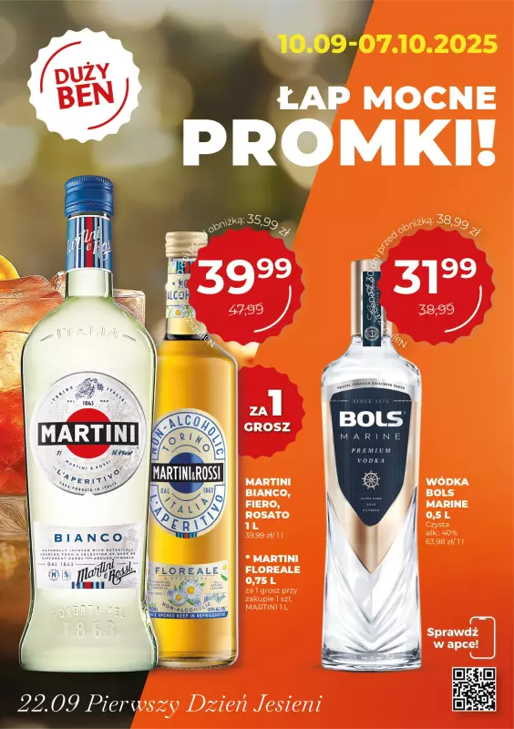 Duży Ben - gazetka promocyjna Gazetka od środy 10.09 do wtorku 07.10